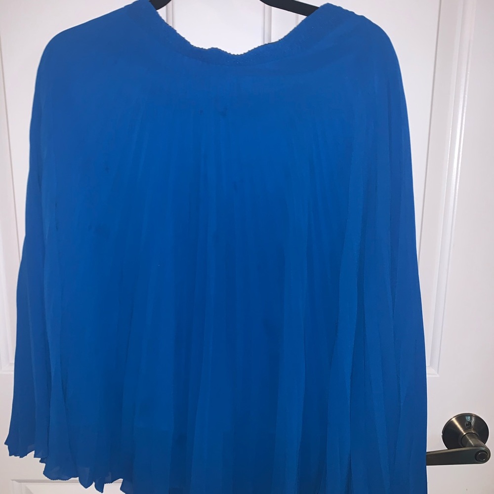 Blue skirt